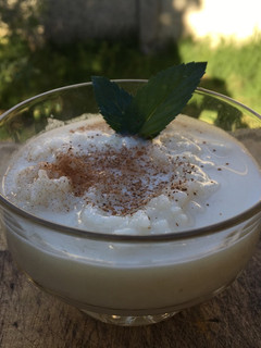 Una foto de Arroz con leche/soja
