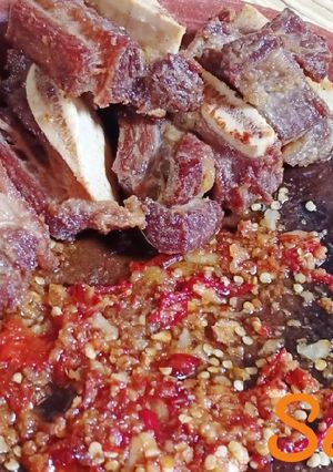 Foto resep Iga Penyet Sambal Kemiri