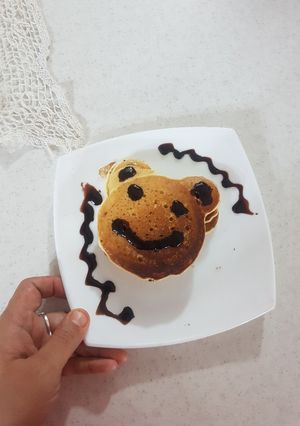 عکسی از دستور پنکیک خرسی
