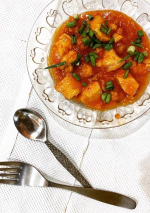 A picture of Asian chicken.