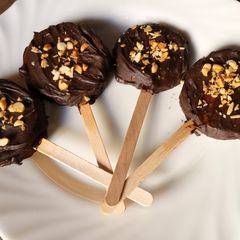 A picture of Choco turtle apples #team contest#supersnackers#snacks.