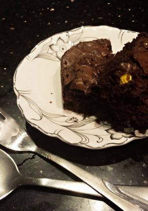 A picture of Simple brownies.