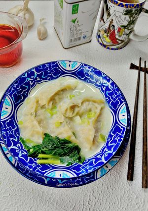 Foto resep Sup Gyoza Creamy