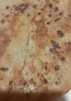 A picture of Roasted Leftover Chapati.