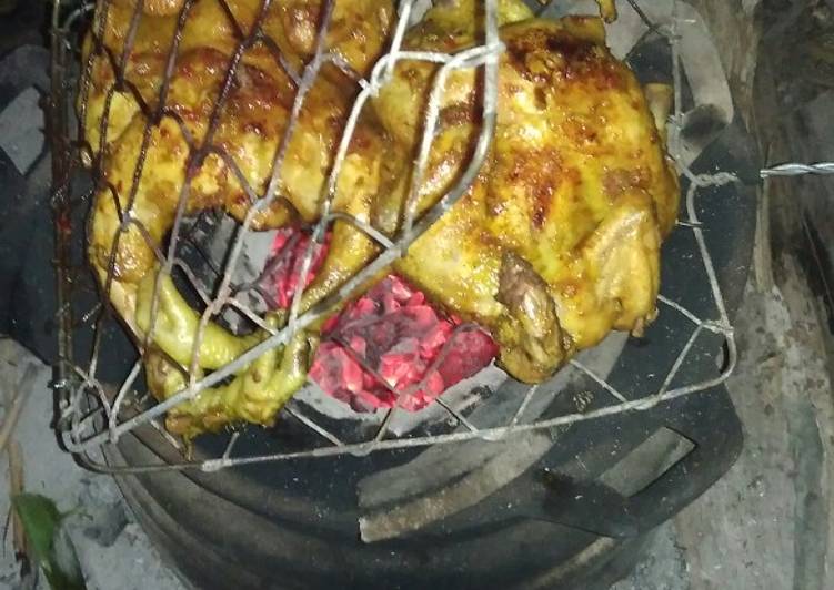 Cara Gampang Membuat Ayam bakar bekakak Yang Bisa Manjain Lidah