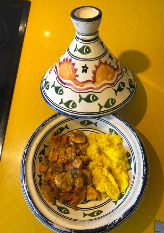 Una foto de Tajine de pollo 🐔