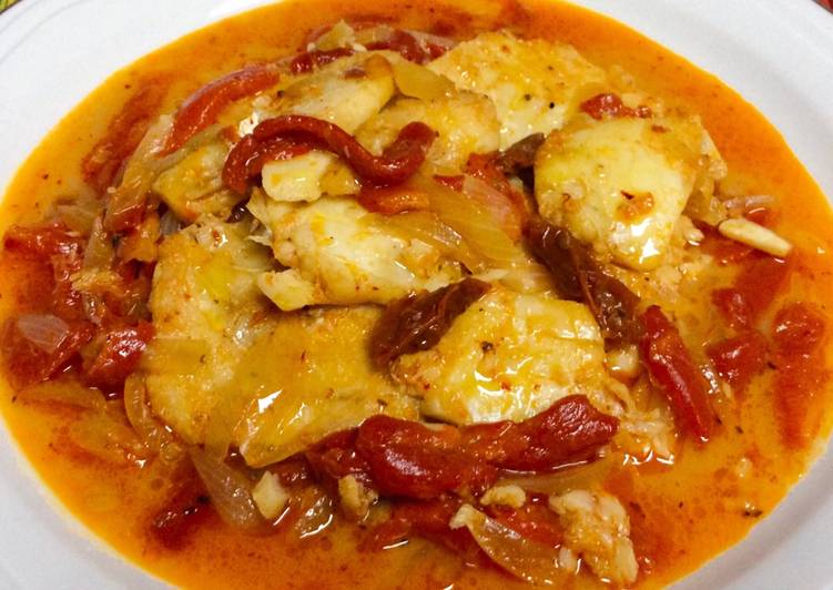 Bacalao a la vizcaína al estilo guisandera
#cookpadcocinaConAlexa