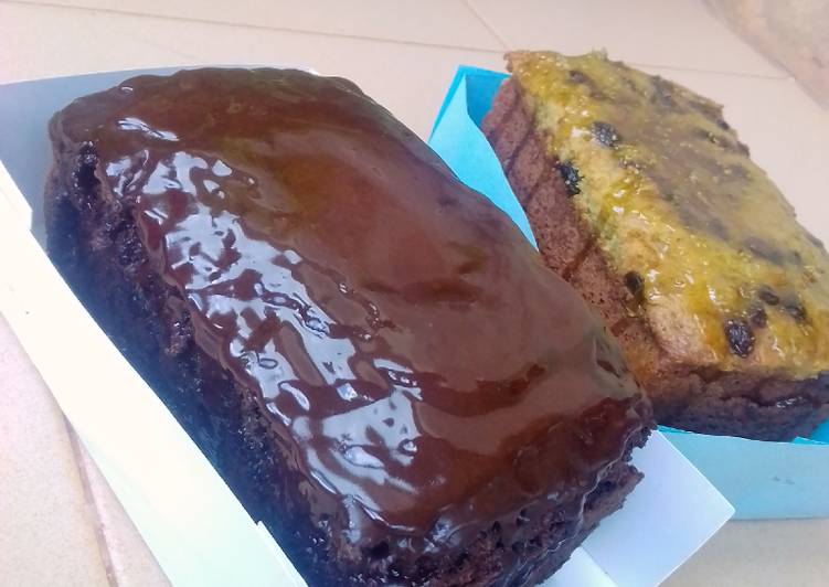 Recipe: Tasty Chocolate banana loaf with chocolate ganache