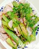 Đậu bắp xào thịt