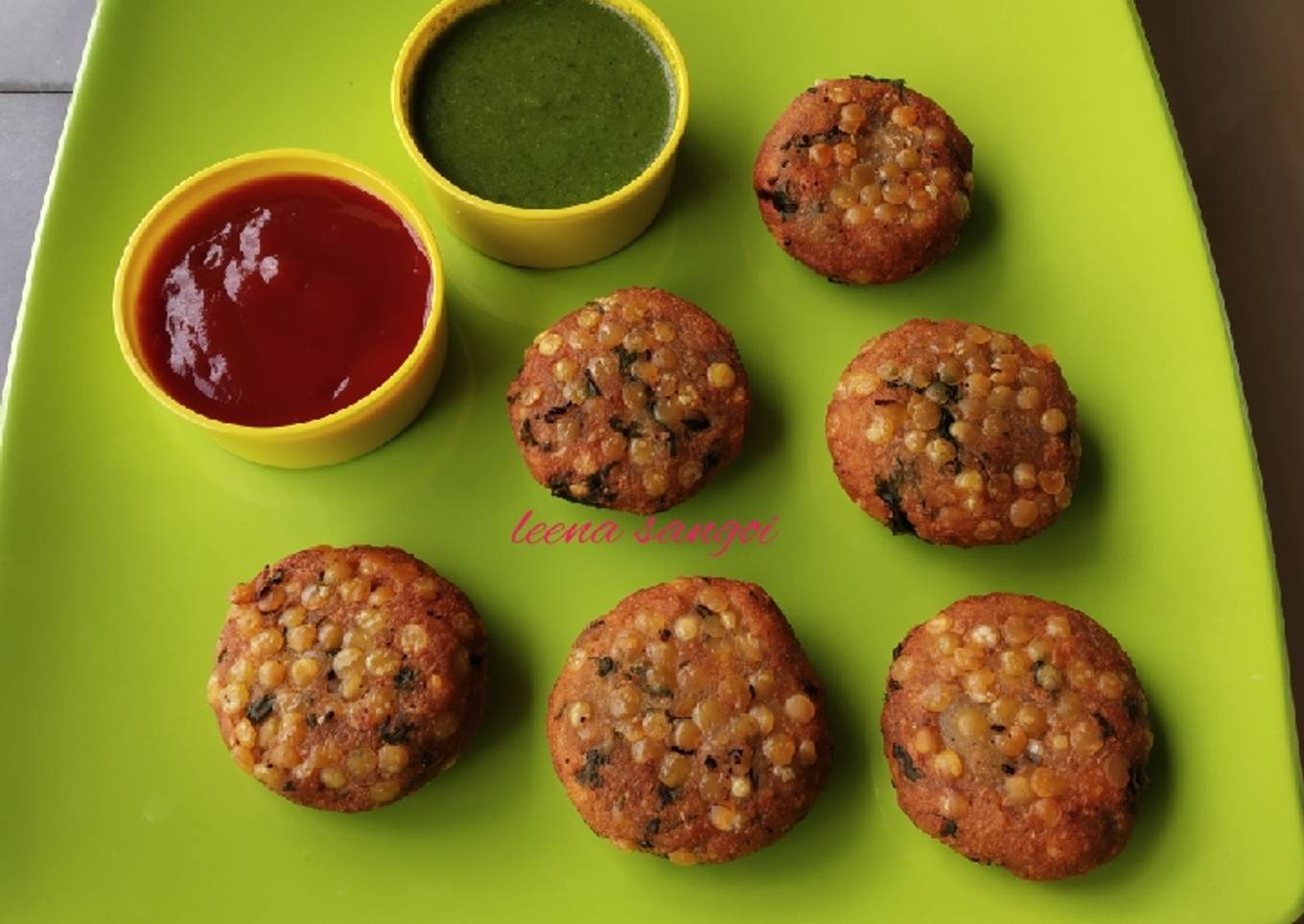 Raw banana and Masoor dal paneer cutlets