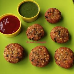 A picture of Raw banana and Masoor dal paneer cutlets.
