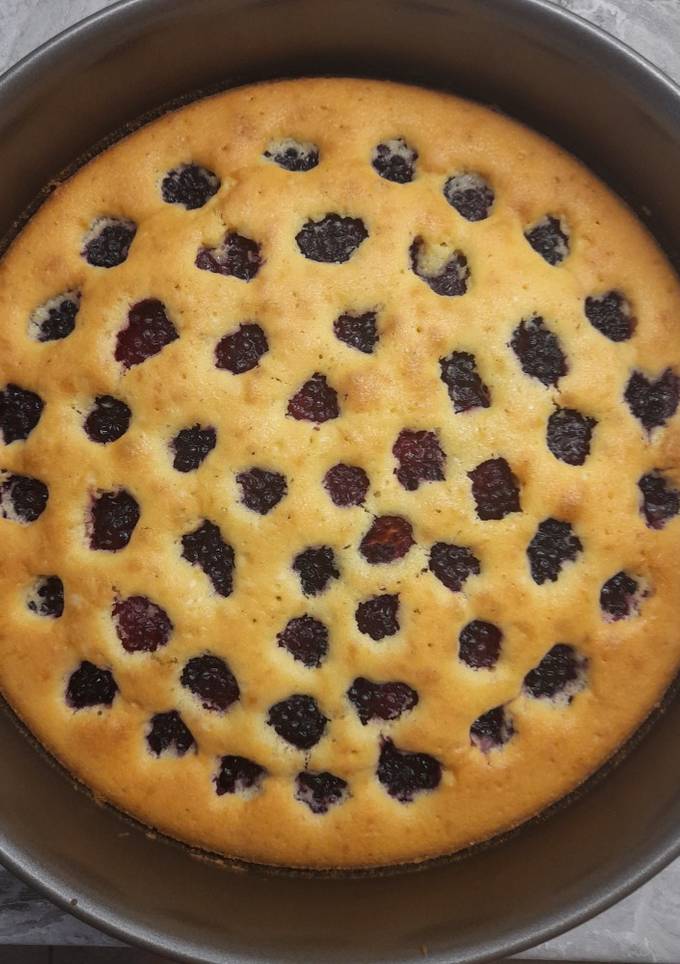 Пиріг з ожиною🥧
