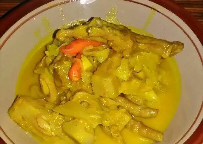 Standar Cara  bikin Gulai Nangka Padang ekonomis yang sesuai selera