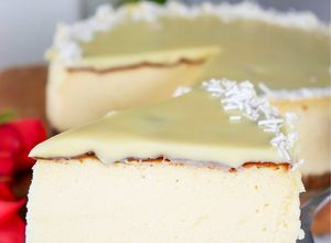 Zdjęcie przepisu Sernik z mascarpone.