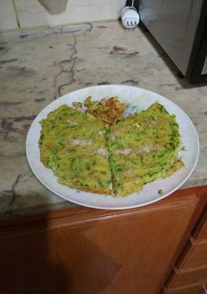 Una foto de Torta de zapallitos agridulce