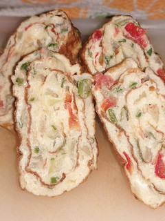Una foto de Rollitos de huevo a la mexicana