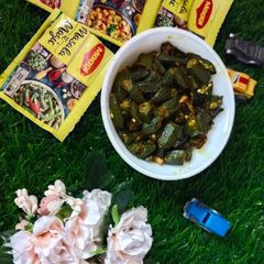 Okra maggi magic massla A picture of Okra maggi magic massla.
