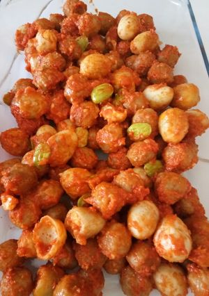 Foto resep Bakso dan telur puyuh balado