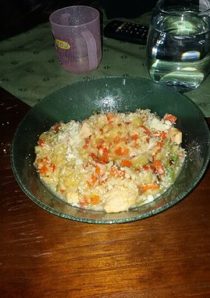 Una foto de Arroz con verduritas