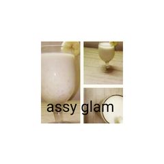 A picture of Banana musli smoothie.