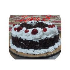 A picture of Black Forest Cake.