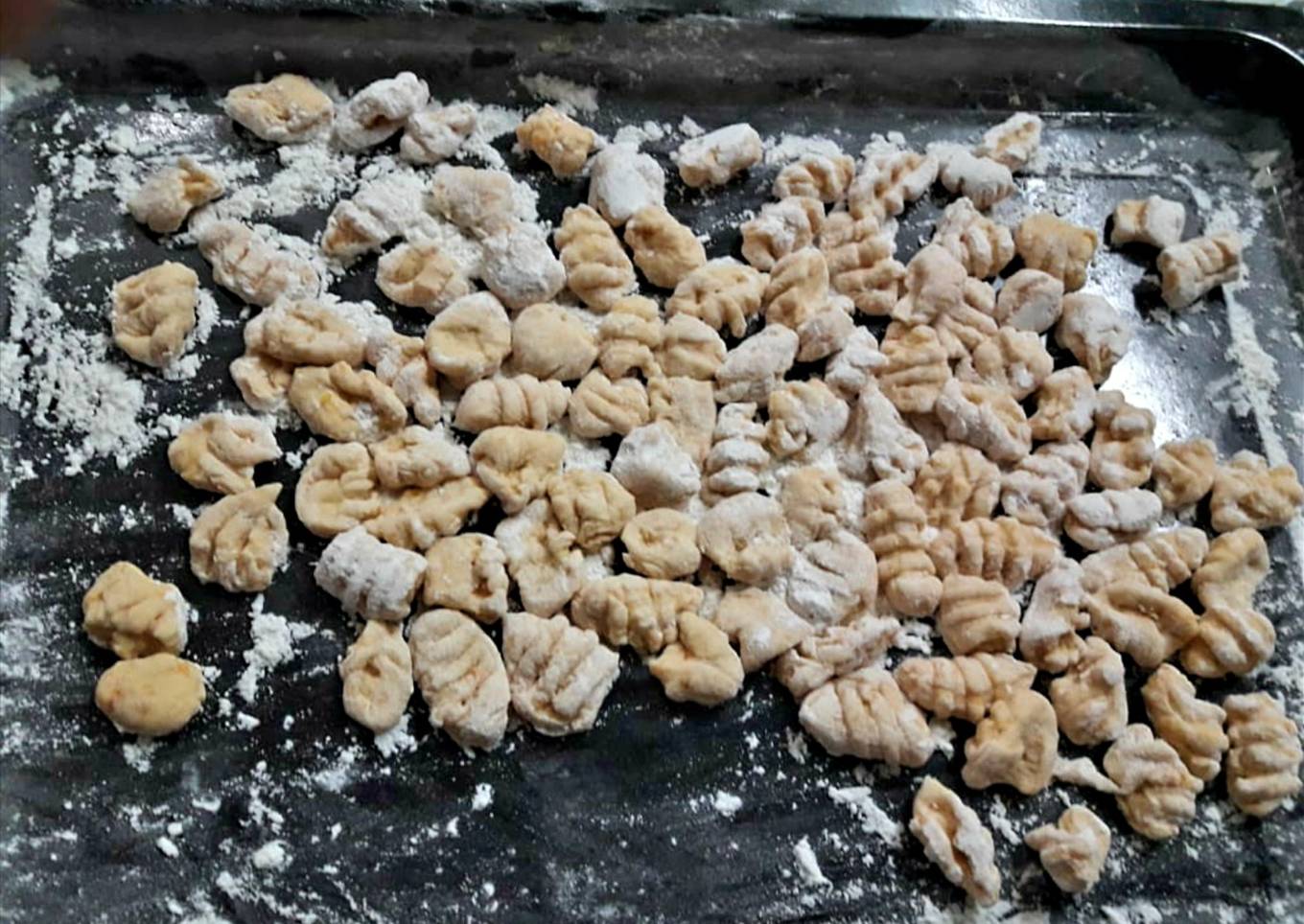 Ñoquis de calabaza económicos