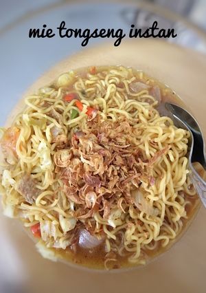 Foto resep Mie instant tongseng