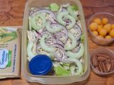 Ensalada de pollo saludable para llevar