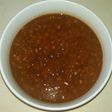 Bubur kacang hijau + Nasi