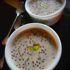 A picture of Garden cress kheer.