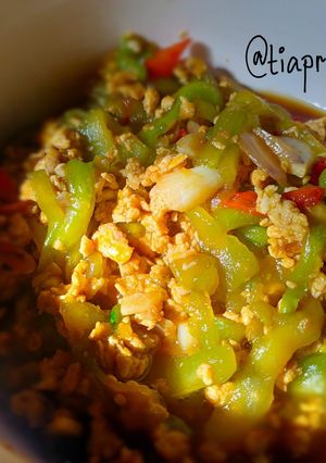 Foto resep Tumis Mentimun Telur