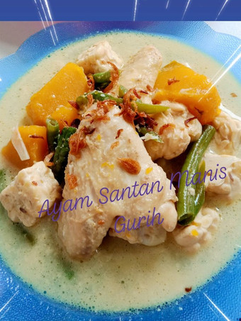 Resep Ayam Kuah Santan Manis Gurih Yang Enak Sekali