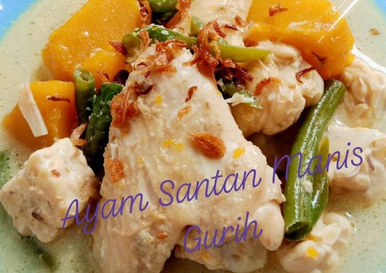 Bahan Menyiapkan Ayam Kuah Santan Manis Gurih Anti Gagal