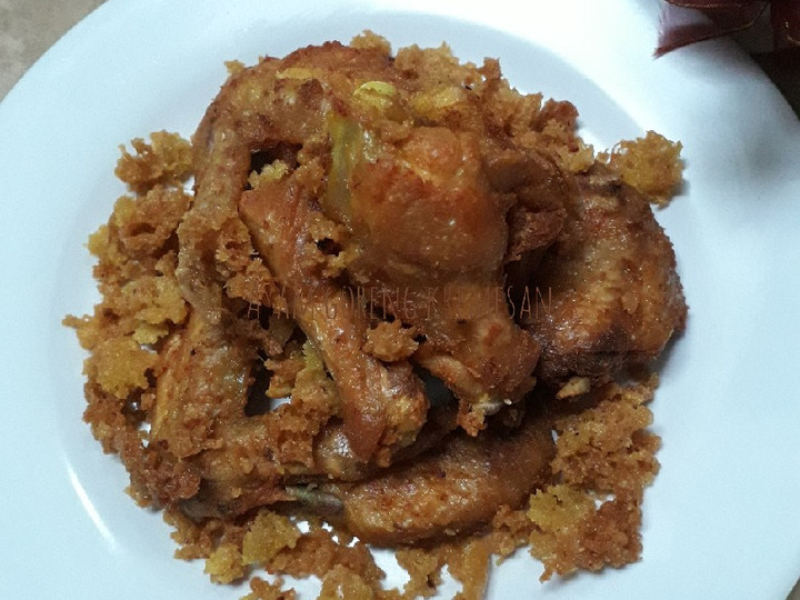 Langkah Mudah untuk Menyiapkan Ayam goreng kremesan simpel yang Enak