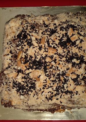 A picture of Nutella marigold cake.