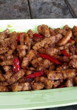 Foto resep Tempe kecap Simple