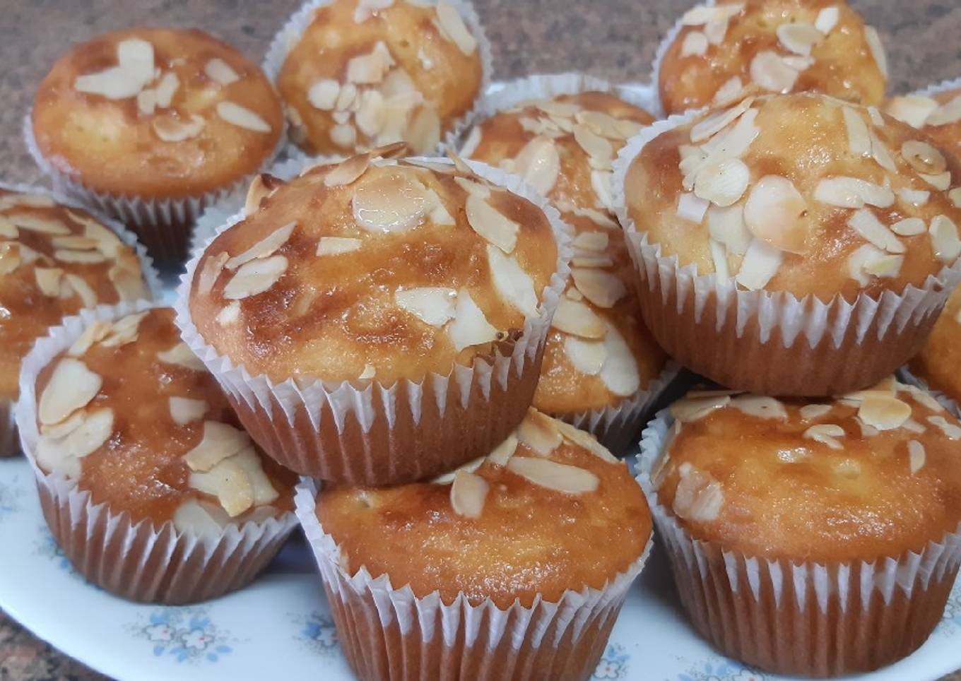 Magdalenas caseras esponjosas