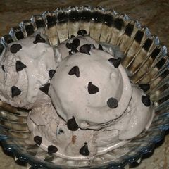A picture of Chocolate chip ice cream (summer especial).