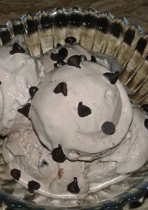 A picture of Chocolate chip ice cream (summer especial).