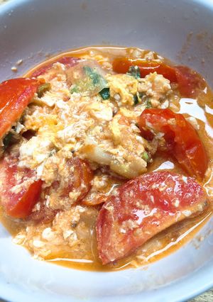 Foto resep Tumis tomat telor