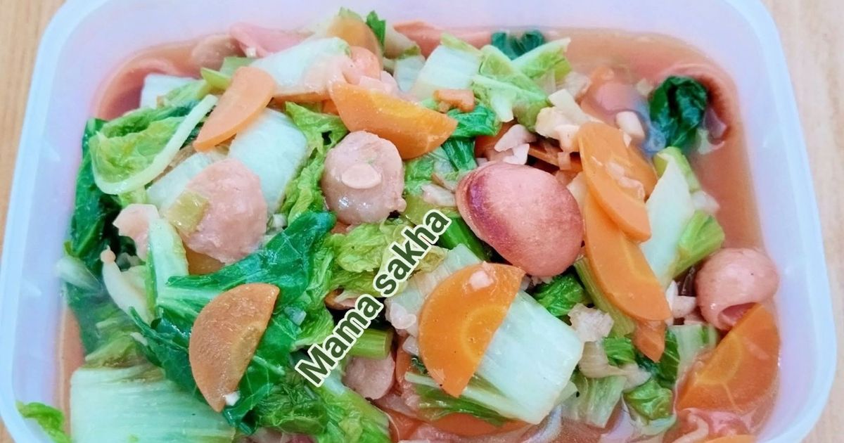 Capjay goreng rumahan