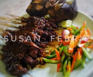 Resep mudah Sate kambing bumbu kacang Nikmat Lezat