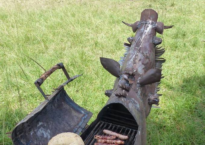Chicken sausages and Bella Luna Bagels on safari!
