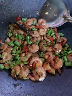 Foto resep Tumis buncis udang
