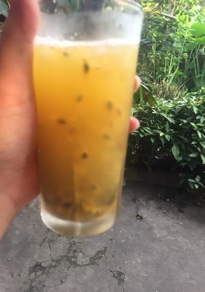 Hình của món Nước cốt chanh leo.