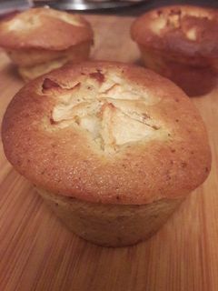 Une photo de Muffins pommes cannelle et noisette