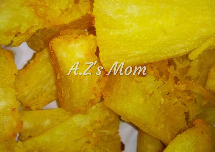 Singkong Goreng Renyah diluar Empuk didalam