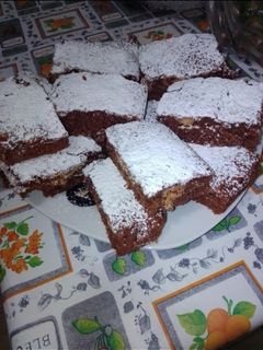 Una foto de Brownie con nueces🤤