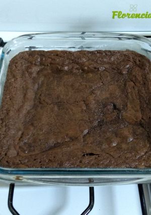 Una foto de Brownie simple, nunca falla