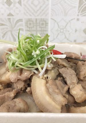 Hình của món Thịt ba rọi kho tiêu.